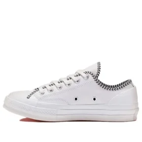 Chuck 1970S Mission-V Low Top Black Stripe Line «White Black»