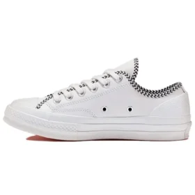 Chuck 1970S Mission-V Low Top Black Stripe Line «White Black»