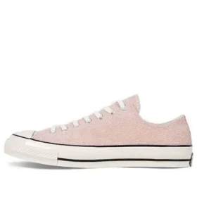 Chuck 1970s Retro Low Tops Zapatillas casuales de skate unisex rosa