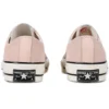 Chuck 1970s Retro Low Tops Zapatillas casuales de skate unisex rosa