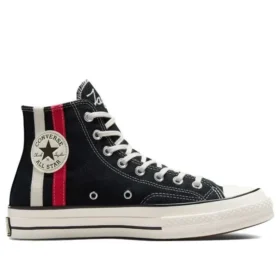 Chuck 70 Archival Stripes «Negro, Blanco, Rojo»