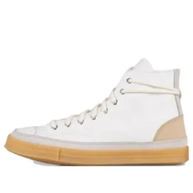 Chuck 70 de ante y cuero de caña alta «Blanco»