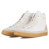 Chuck 70 de ante y cuero de caña alta «Blanco»