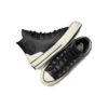 Chuck 70 de cuero alto «Black Egret»