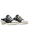 Chuck 70 De Luxe Mule de tacón puntiagudo con plataforma «Negro»