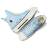 Chuck 70 De Luxe Squared «Azul y blanco»