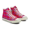Chuck 70 Hi «Culture Weave – Rojo Rosa»