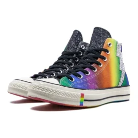 Chuck 70 Hi «Pride Shimmering Black Rainbow»