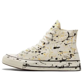 Chuck 70 High «Archive Paint Splatter – Egret»
