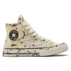 Chuck 70 High «Archive Paint Splatter – Egret»