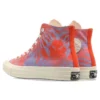Chuck 70 High «Coral Twilight Tie Dye»
