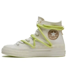 Chuck 70 High Cordones Dobles «White Green»