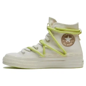 Chuck 70 High Cordones Dobles «White Green»