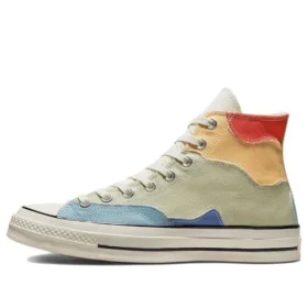 Chuck 70 High «Crafted Patchwork – Olive Aura»
