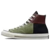 Chuck 70 High «Crafted Patchwork – Verde Trolled/Marrón Earth»