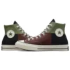 Chuck 70 High «Crafted Patchwork – Verde Trolled/Marrón Earth»