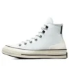 Chuck 70 High de cuero «Blanco Beige»