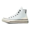 Chuck 70 High de cuero «Blanco Beige»