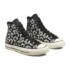 Chuck 70 High «Estampado de leopardo – Negro»