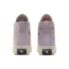 Chuck 70 High «Estampado floral bordado – Amatista pálida»