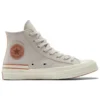Chuck 70 High «Gris, marfil y marrón»