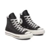 Chuck 70 High «Houndstooth Shine – Negro»
