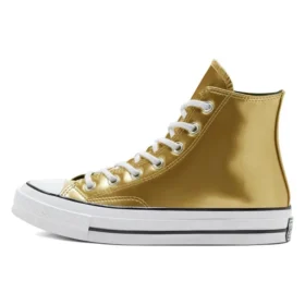 Chuck 70 High «Industrial Glam – Dorado metalizado»