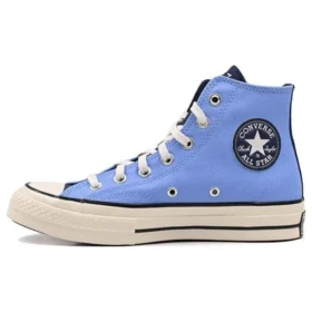 Chuck 70 High Letterman «Lt. Blue Navy Egret»