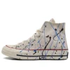 Chuck 70 High «Paint Splatter – Egret»