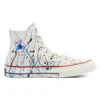 Chuck 70 High «Paint Splatter – Egret»