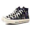 Chuck 70 High «Paint Splatter – Negro»