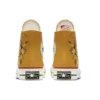 Chuck 70 High «Parkway Floral Embroidery – Turmeric Gold»