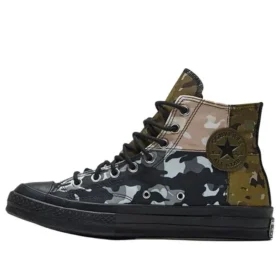 Chuck 70 High «Patchwork Blocked – Camo Black»