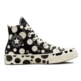 Chuck 70 High «Polka Dots – Black»