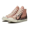 Chuck 70 High «Scripted Signature Print – Rose Gold»