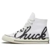Chuck 70 High «Scripted Signature Print – White Egret»