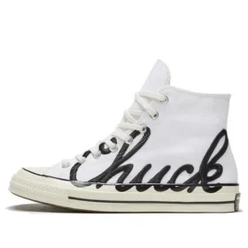 Chuck 70 High «Scripted Signature Print – White Egret»