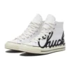 Chuck 70 High «Scripted Signature Print – White Egret»