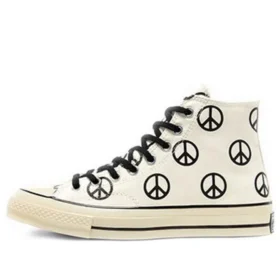 Chuck 70 High «Unleash Peace – Egret Black»