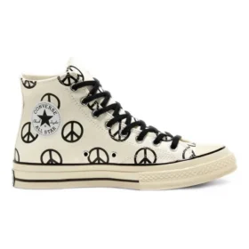 Chuck 70 High «Unleash Peace – Egret Black»