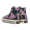 Chuck 70 High «Vintage Floral – Midnight Pink Glaze»