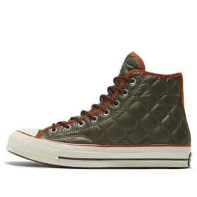 Chuck 70 High «Workwear Quilting – Green Brown»
