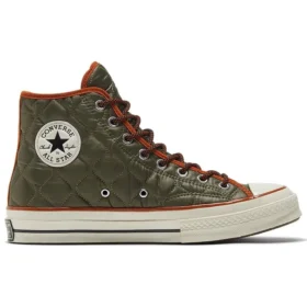 Chuck 70 High «Workwear Quilting – Green Brown»