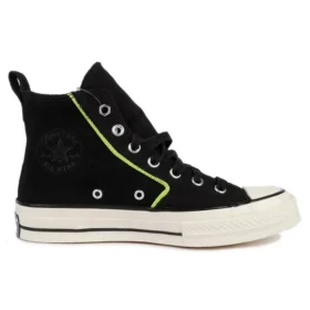 Chuck 70 High «Workwear Twill – Black Lemon»
