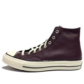 Chuck 70 Leather High «Colorblock – Black Currant»