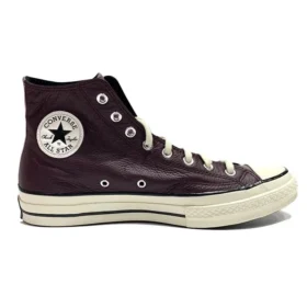 Chuck 70 Leather High «Colorblock – Black Currant»