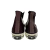 Chuck 70 Leather High «Colorblock – Black Currant»