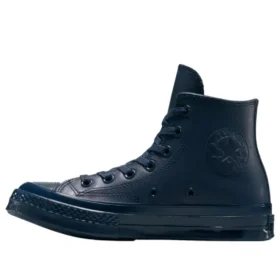 Chuck 70 Leather High Top «Obsidian»