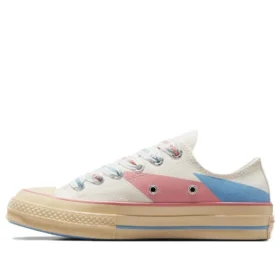 Chuck 70 Low «Beige Pink Blue Abstract»