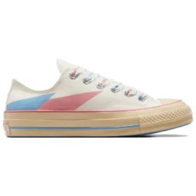 Chuck 70 Low «Beige Pink Blue Abstract»